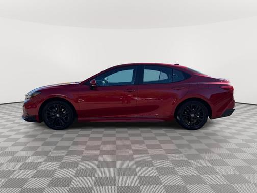 Supersonic Red 2025 Toyota Camry SE