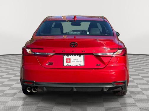 Supersonic Red 2025 Toyota Camry SE