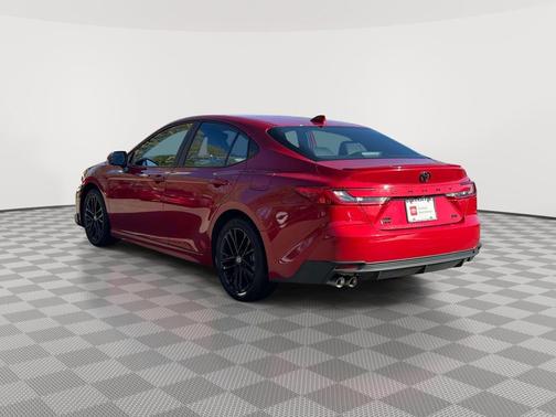 Supersonic Red 2025 Toyota Camry SE