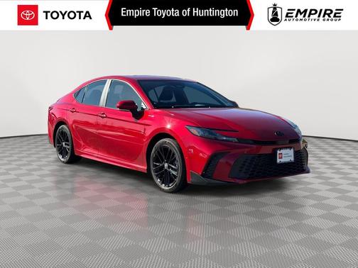 Supersonic Red 2025 Toyota Camry SE
