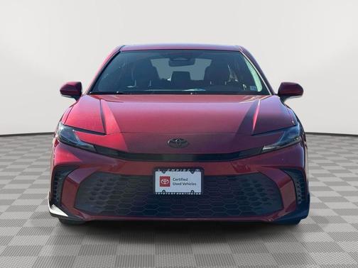 Supersonic Red 2025 Toyota Camry SE