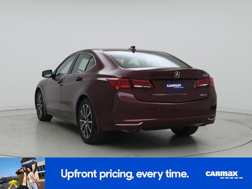 Burgundy 2016 Acura TLX