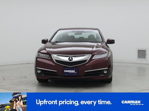 Burgundy 2016 Acura TLX