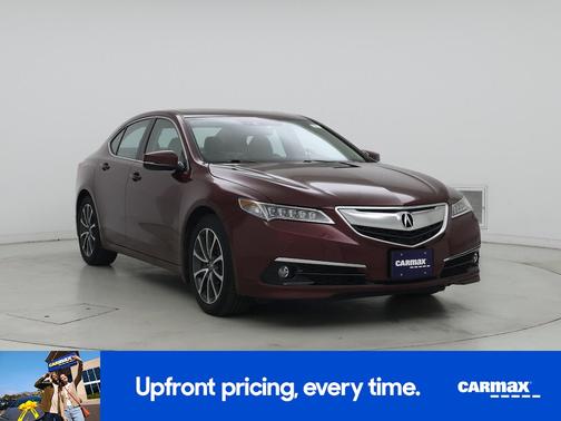 Burgundy 2016 Acura TLX