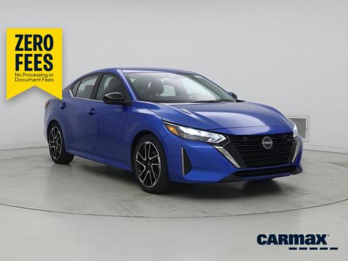Blue 2024 Nissan Sentra SR