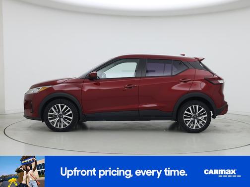 Red 2023 Nissan Kicks SV