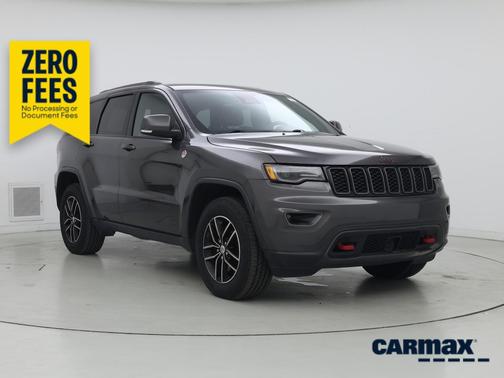 Gray 2017 Jeep Grand Cherokee Trailhawk