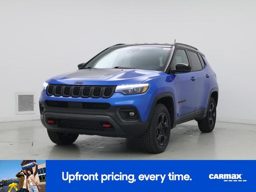 Blue 2023 Jeep Compass Trailhawk