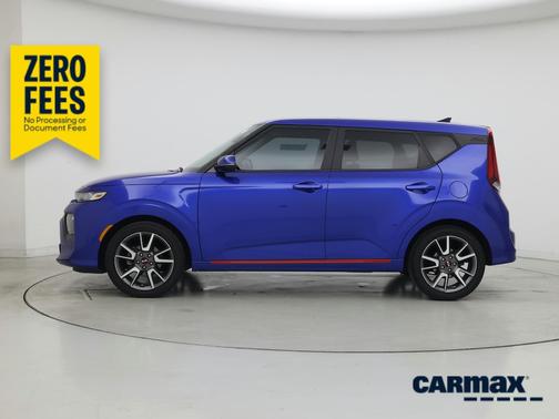 Blue 2021 Kia Soul GT-Line