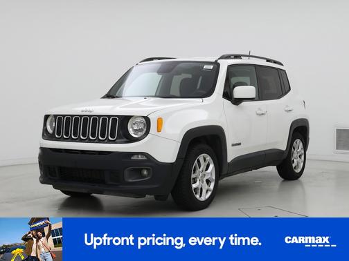 White 2018 Jeep Renegade Latitude