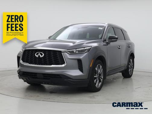 Gray 2023 INFINITI QX60 Luxe