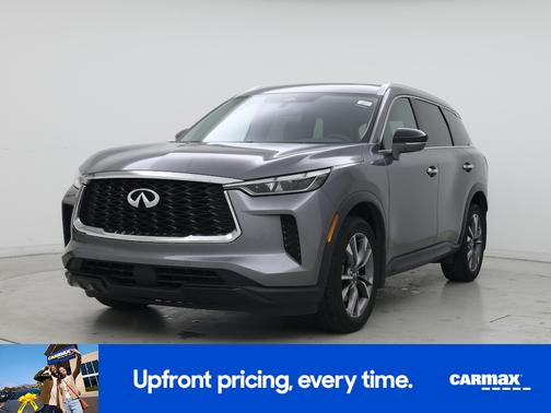 Gray 2023 INFINITI QX60 Luxe