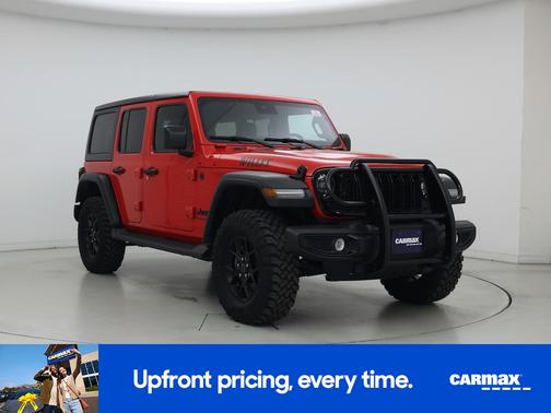 Red 2024 Jeep Wrangler Willy's