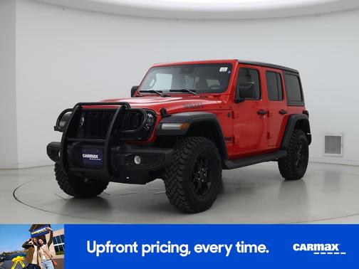 Red 2024 Jeep Wrangler Willy's
