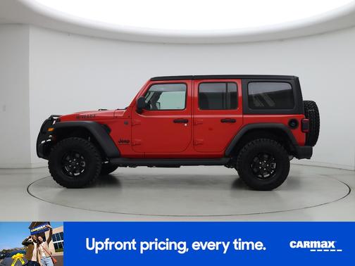 Red 2024 Jeep Wrangler Willy's