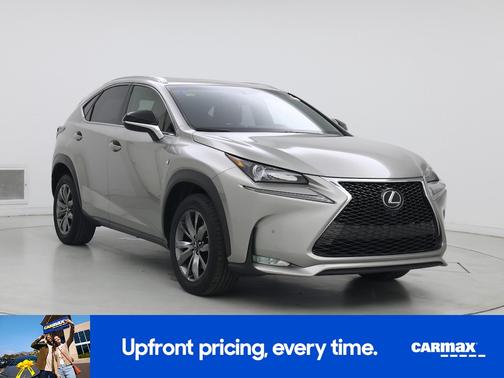 Silver 2017 Lexus NX 200t F-Sport