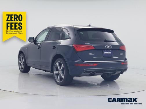 Blue 2017 Audi Q5 Premium Plus