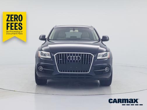 Blue 2017 Audi Q5 Premium Plus