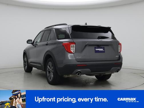 Gray 2022 Ford Explorer XLT