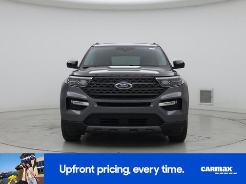 Gray 2022 Ford Explorer XLT
