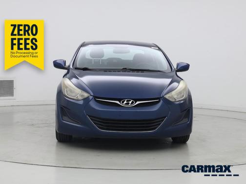 Blue 2014 Hyundai ELANTRA SE