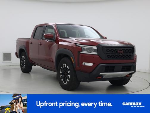 Red 2024 Nissan Frontier PRO-X