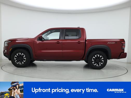 Red 2024 Nissan Frontier PRO-X