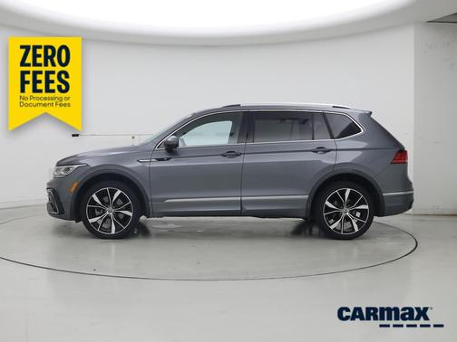 Gray 2022 Volkswagen Tiguan SEL R-Line
