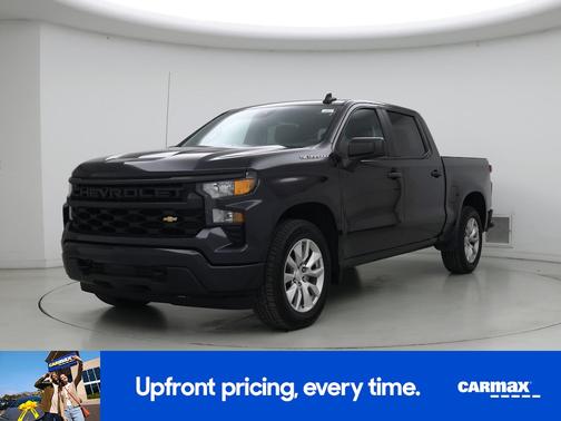 Gray 2023 Chevrolet Silverado 1500 Custom
