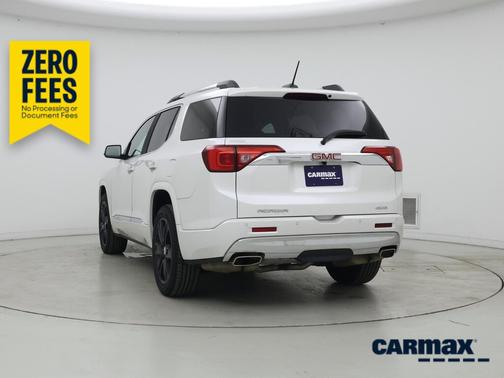 White 2018 GMC Acadia Denali