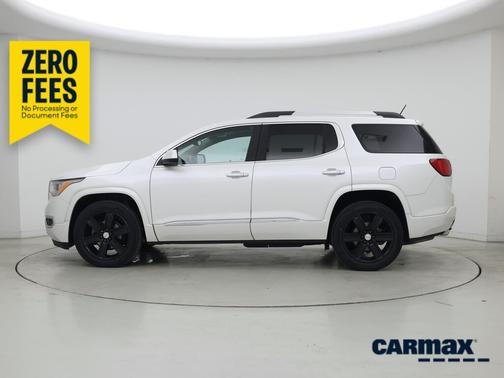 White 2018 GMC Acadia Denali