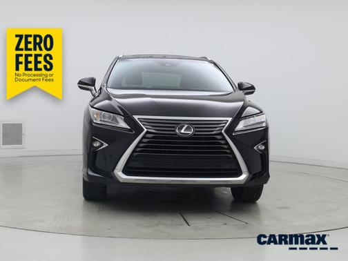 Black 2017 Lexus RX 350