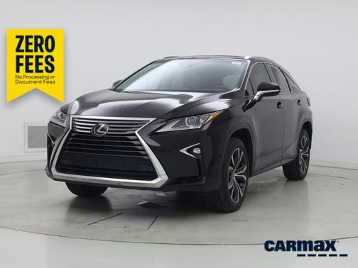 Black 2017 Lexus RX 350