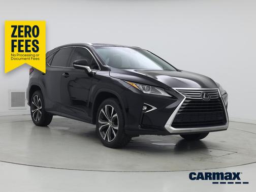 Black 2017 Lexus RX 350