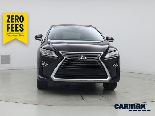Black 2017 Lexus RX 350
