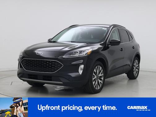Black 2022 Ford Escape Titanium