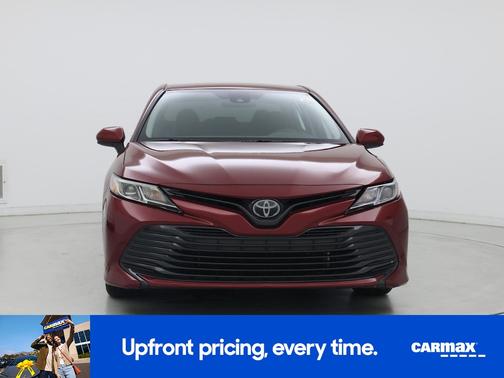 Burgundy 2019 Toyota Camry LE