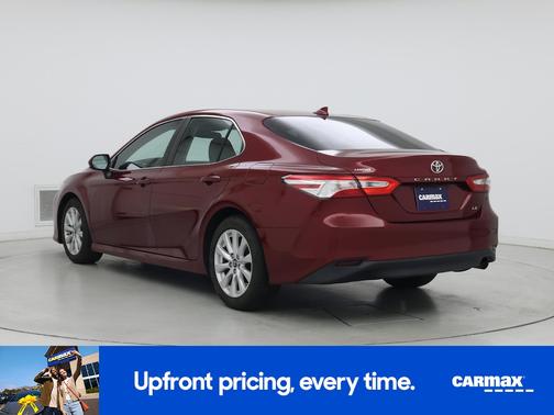 Burgundy 2019 Toyota Camry LE