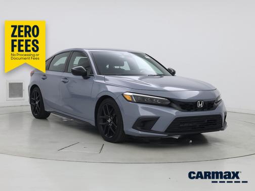 Gray 2024 Honda Civic Sport