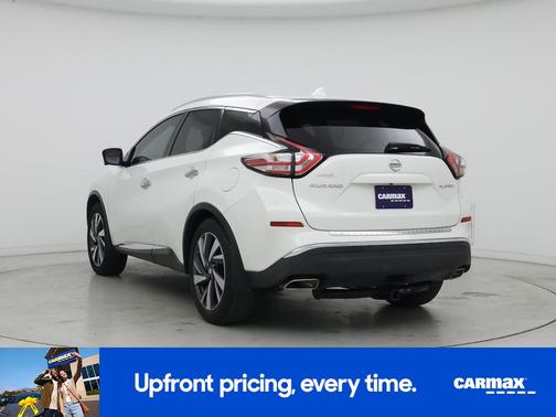 White 2018 Nissan Murano Platinum