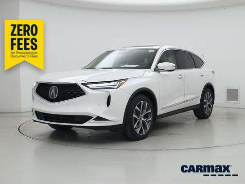 White 2023 Acura MDX Technology