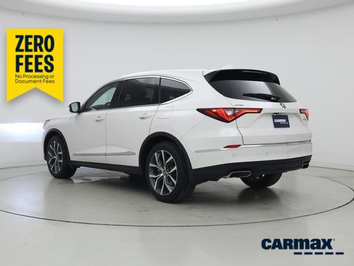 White 2023 Acura MDX Technology