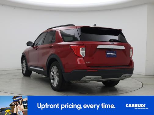 Red 2023 Ford Explorer XLT