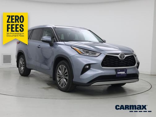 Gray 2021 Toyota Highlander Platinum