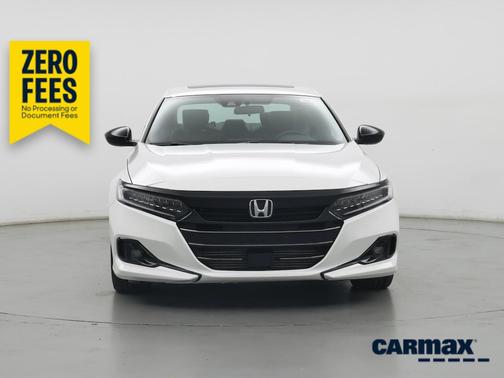 White 2022 Honda Accord Sport