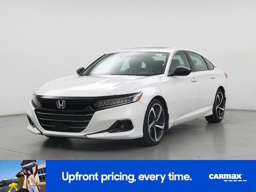 White 2022 Honda Accord Sport