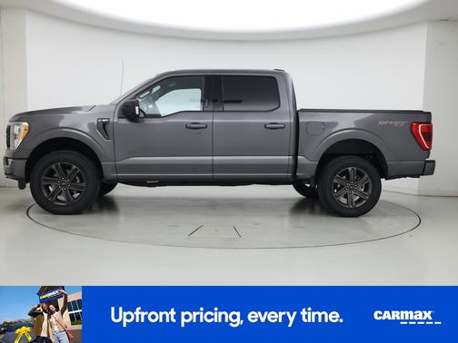 Gray 2021 Ford F-150 XLT