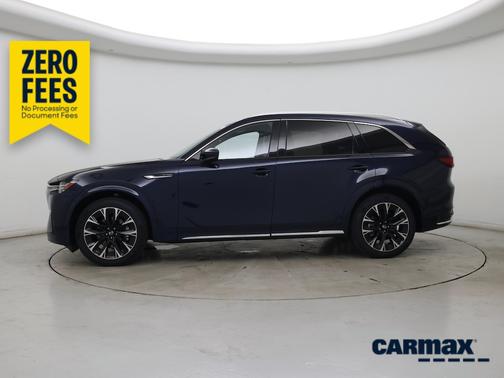 Blue 2024 Mazda CX-90 Turbo S Premium