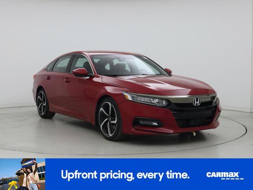 Red 2018 Honda Accord Sport