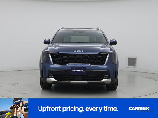 Blue 2025 Kia Sorento Hybrid SX Prestige